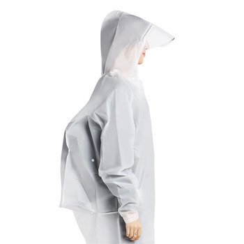 連身式EVA磨砂透明成人雨衣-可容納後背包設計_3